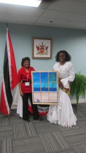 Solo Art Exhibition At The Office Of Trinidad And Tobago Consulate General Toronto